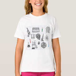 Camiseta Padrão do Cientista de Química de Ciência
