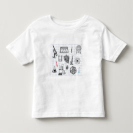 Camiseta Padrão do Cientista de Química de Ciência