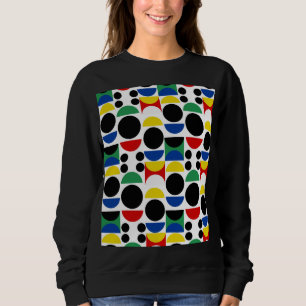 Camiseta Padrão do século de Médio Bauhaus escandinavo