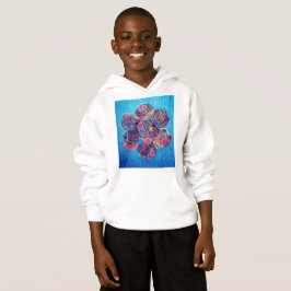 Camiseta padrão espacial