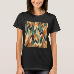 Camiseta Padrão Espinha de Peixe