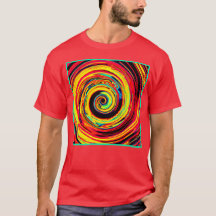 Padrão Espiral Colorido Brilhante