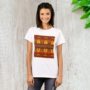 Camiseta Padrão Étnico
