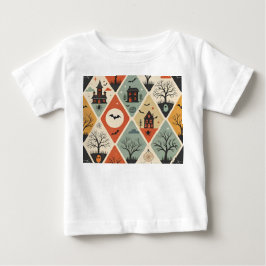 Camiseta Padrão fantasma escuro