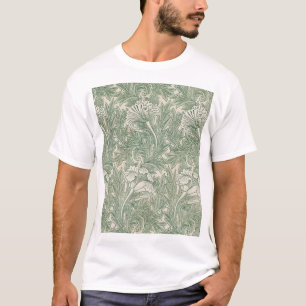 Camiseta Padrão Flor, William Morris