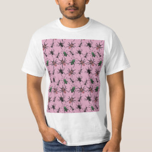 Camiseta Padrão Floral Colorido
