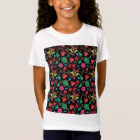 Padrão Floral Com Fundo De Cor Suave - 45673