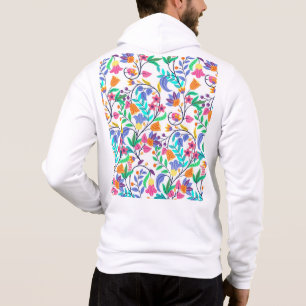 Camiseta Padrão Floral Exótico Colorido-23147