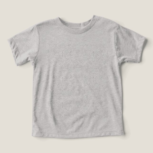 Camiseta Padrão Floral Monocromático – Arte Elegante e Sem  (Design frontal)