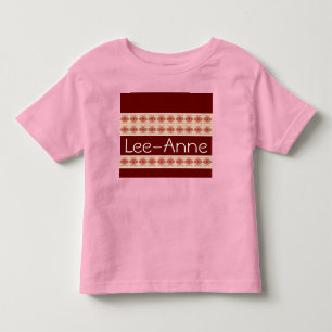 Camiseta Padrão Floral Realçado De Faixa