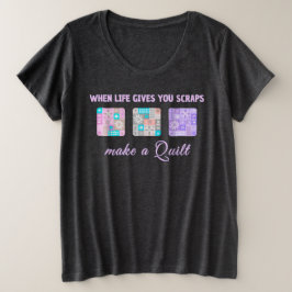 Camiseta Padrão Floral Xadrez Fofo em Cores Pastel