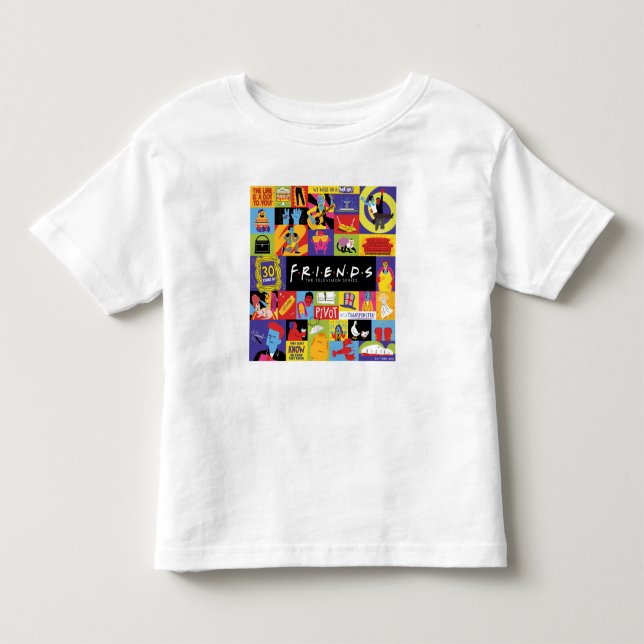 Camiseta Padrão FRIENDS™ Icônico (Frente)