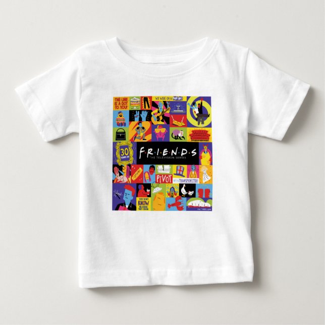 Camiseta Padrão FRIENDS™ Icônico (Frente)