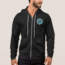 Padrão Geométrico Bella Canvas Hoodie