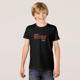 Camiseta Padrão geométrico de pixel vermelho, preto e branc
