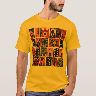 Camiseta Padrão Geométrico Tribal