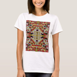 Camiseta Padrão Geométrico Tribal/Étnico