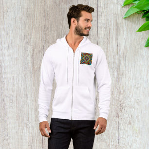 Camiseta Padrão Geométrico Tribal Negrito Boho Étnico Color