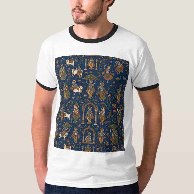 Camiseta Padrão Krishna (Frente)