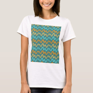 Camiseta Padrão legal de Verão