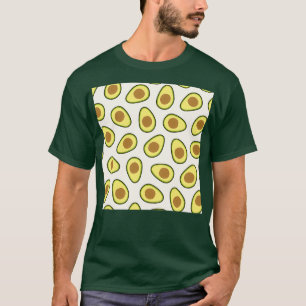 Camiseta Padrão médio de abacate