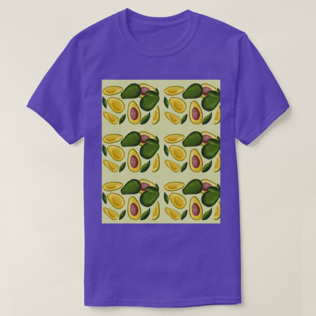 Camiseta Padrão Nacional do Dia do Avocado (Frente do Design)