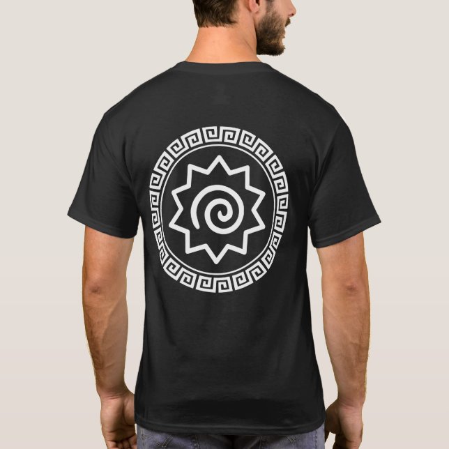 Camiseta Padrão Naruto Japonês (Verso)