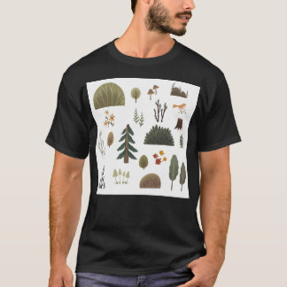Camiseta Padrão natural