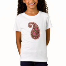 Padrão Paisley Design Floral Vintage