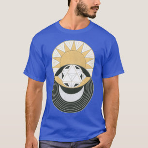 Camiseta Padrão pequeno do dia e da noite