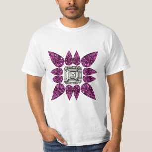Camiseta Padrão Roxo