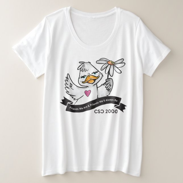 Camiseta Padrão Solo Ducky (Frente do Design)