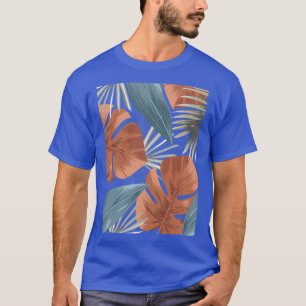 Camiseta Padrão tropical do Vintage design