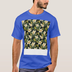 Camiseta Padrão tropical sem costura havaiano Hibiscus Mons