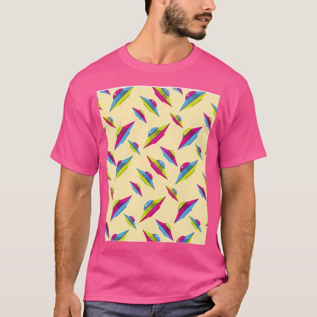 Camiseta Padrão Ufo (Frente)