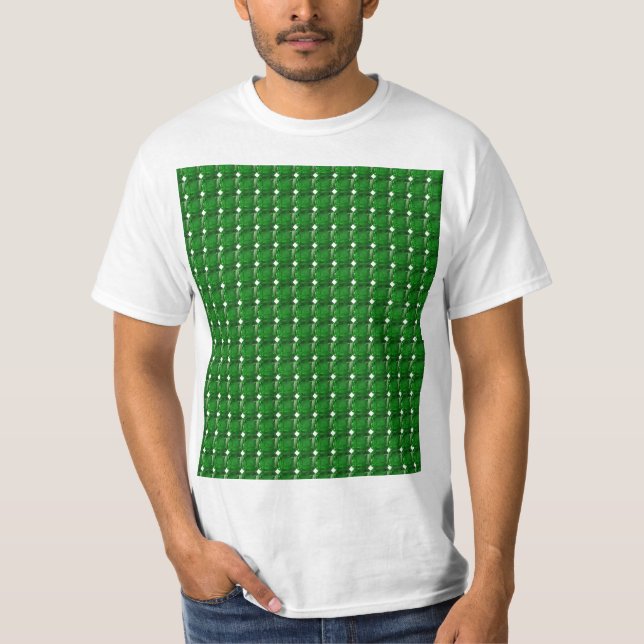 Camiseta Padrão Verde (Frente)