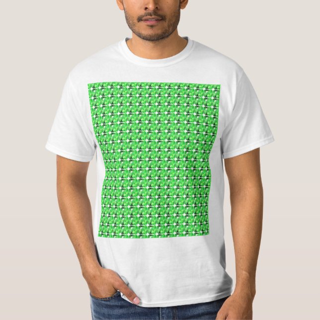 Camiseta Padrão Verde (Frente)