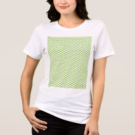 Camiseta Padrão Verde Acadêmico para o Sucesso
