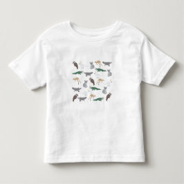 Camiseta Padrão Verde Eucalyptus - Animais Nativos Australi