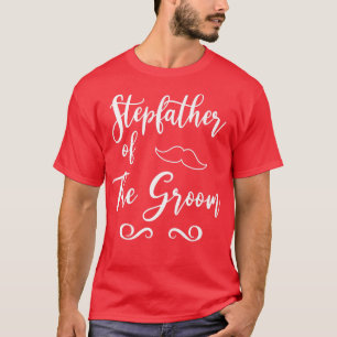 Camiseta Padrasto do Noivo & Noiva Casamento Correspondente