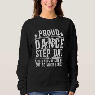 Camiseta Padrasto Orgulhoso de Dança de uma Dançarina Defin
