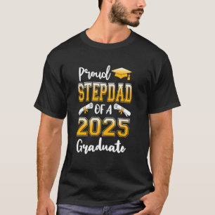 Camiseta Padrastro orgulhoso engraçado de um graduado da tu