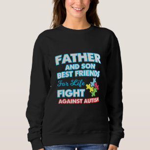 Camiseta Padre Ans Son Bff Autismo Sensibilização Design