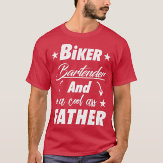 Camiseta Padre Biker Bartender