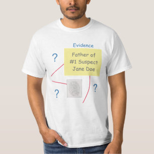 Camiseta Padre Conselho de Resolução de Provas de Crime Mis