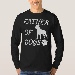 Camiseta Padre Dogs Rottweiler Aka Rottie Dog
