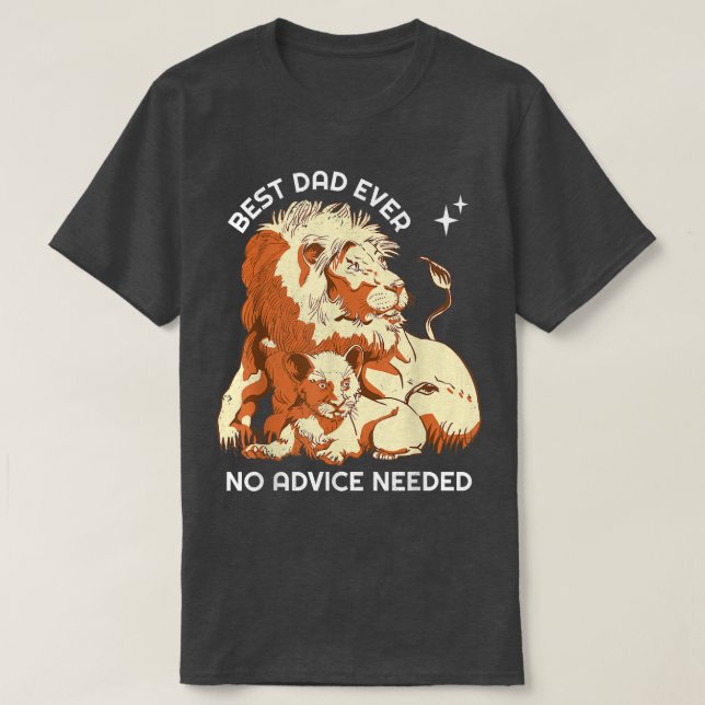 Camiseta Padre E Filho Lion (Frente do Design)