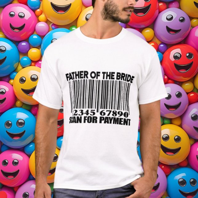 Camiseta Padre Engraçado do exame da Noiva (Criador carregado)