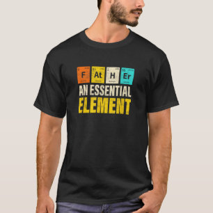 Camiseta Padre Essential Elelement Dia de os pais Funny Pai