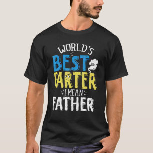 Camiseta Padre Farter Mundos Mais Farto Quero Dizer Pai 1